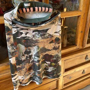 Babaton Satin Mid length Skirt- Size 4